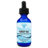 Absonutrix Turkey Tail Mushroom with Fucoidan Extract 590 mg antioxidant Immune booster 4 Fl Oz Made in USA
