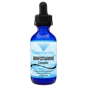 Absonutrix Benfotiamine Complex 300mg healthy heart and body 4 fl oz All Natural Made in USA