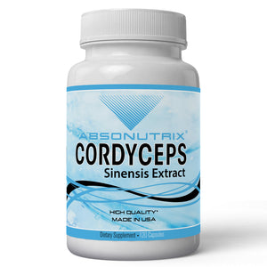 Absonutrix Cordyceps Sinensis Extract 1000mg Antioxidant 120 Vegetarian Capsules Helps Boost Energy  Increase Stamina, Immunity and Heart Health Made in USA