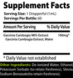 Absonutrix Garcinia drops 98% HCA 2 Oz liquid