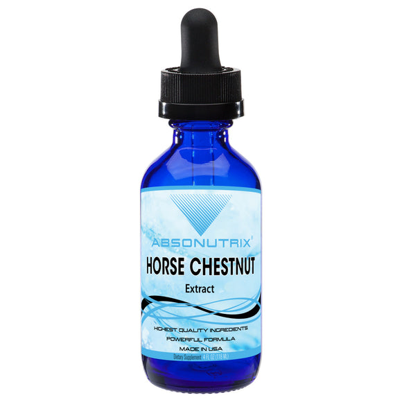 Absonutrix Horse Chestnut Extract 550 mg helps support vein vascular health USA 4 Fl Oz